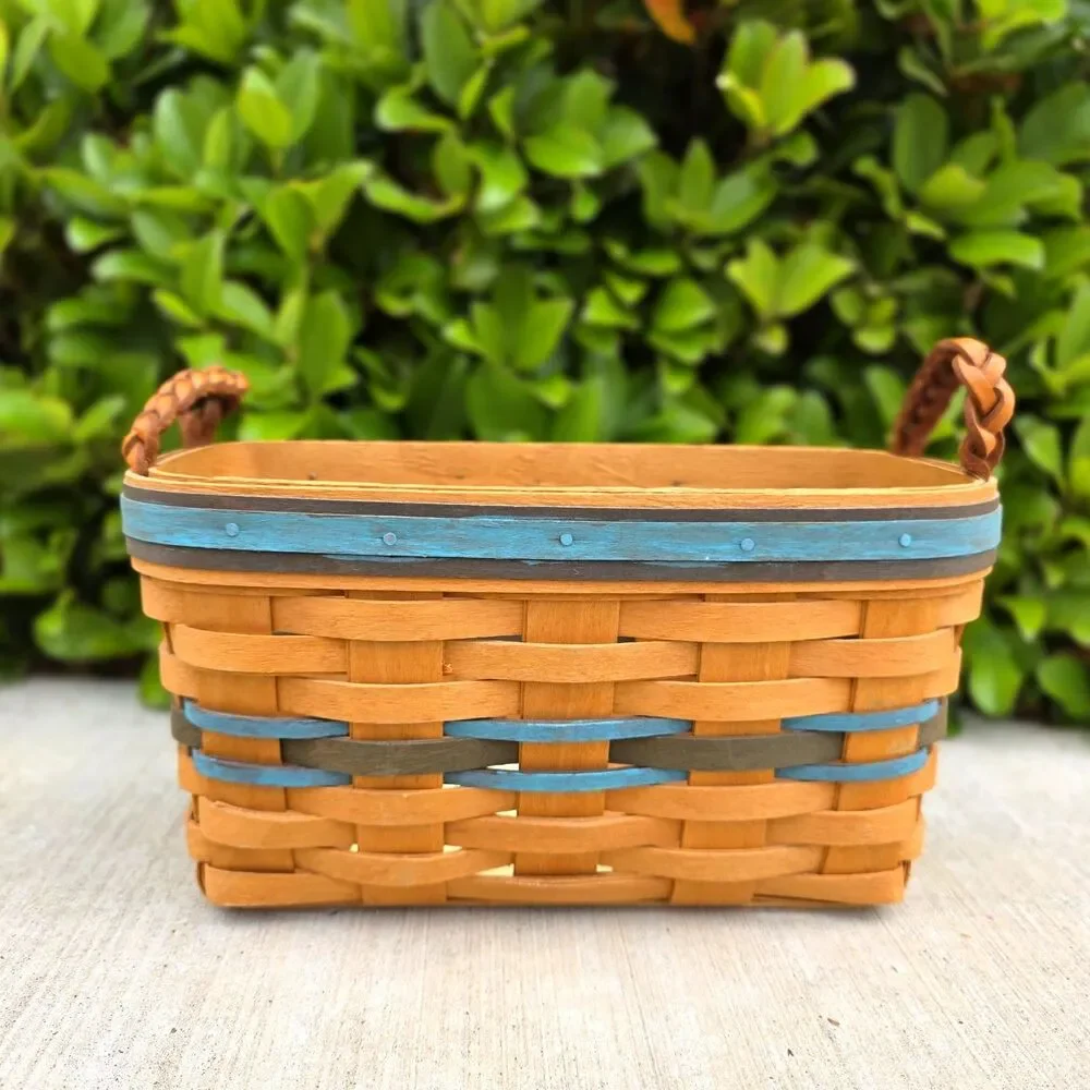 Longaberger 1997 Edition Collectors Club Renewal Basket Signed: KRW 1996